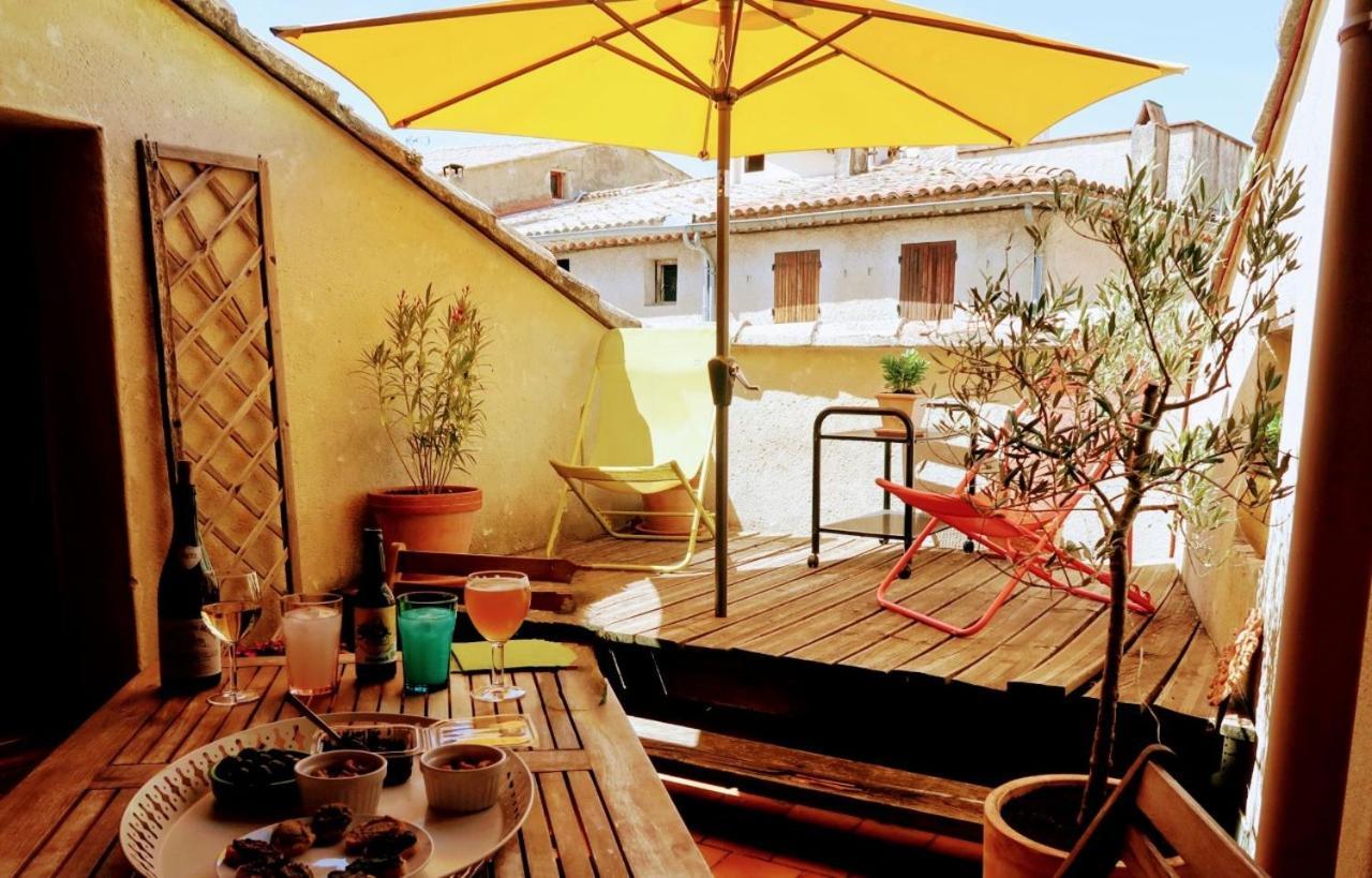 La Terrasse D'Olea, Au Coeur Du Village Buis-les-Baronnies Exterior foto